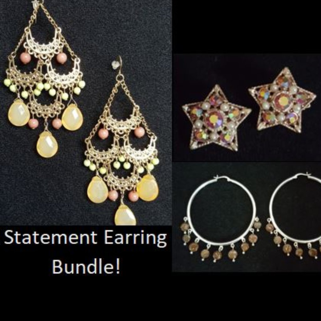 Boho Statement Earring Bundle | 3 Pairs